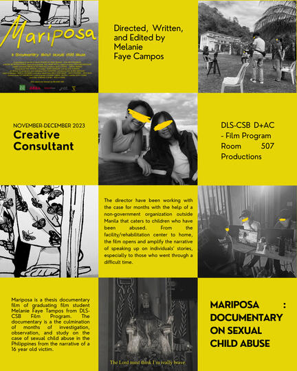 MARIPOSA — CREATIVE CONSULTANT