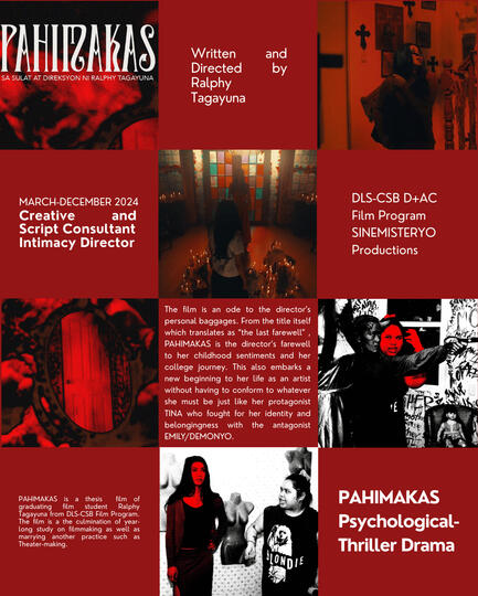 PAHIMAKAS - CREATIVE CONSULTANT / SCRIPT CONSULTANT